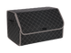 Органайзер в багажник авто Autobag, чорний з сірою строчкою та окантовкою, 50x30x30 см 12-50VN0 фото 1
