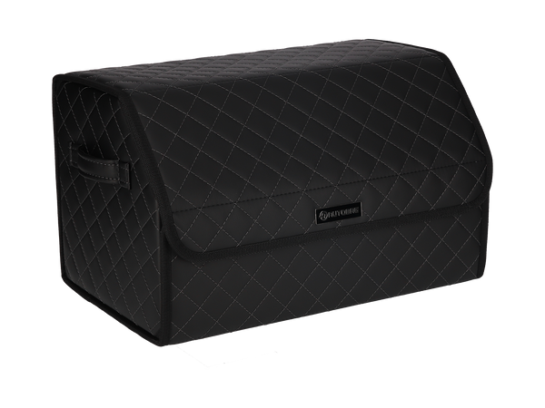 Органайзер в багажник авто Autobag, чорний з темно сірою строчкою, 50x30x30 см 11-50 фото