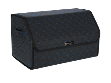 Органайзер в багажник авто Autobag, чорний з синьою строчкою, 50x30x30 см 07-50VN0 фото
